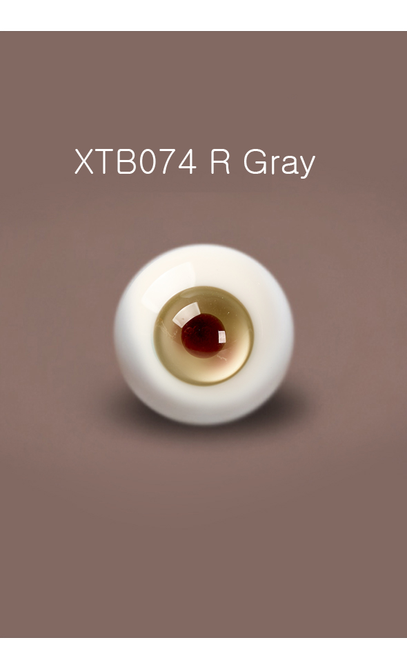 12mm Round Glass Eyes (XTB074 R Gray)