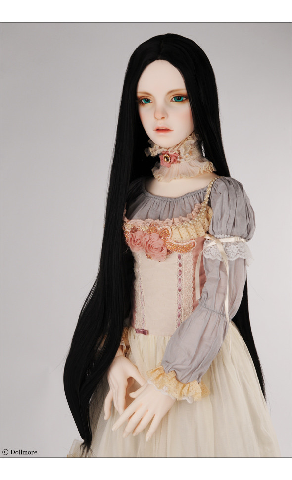 (13-14) Saerona Long Wig (Black)