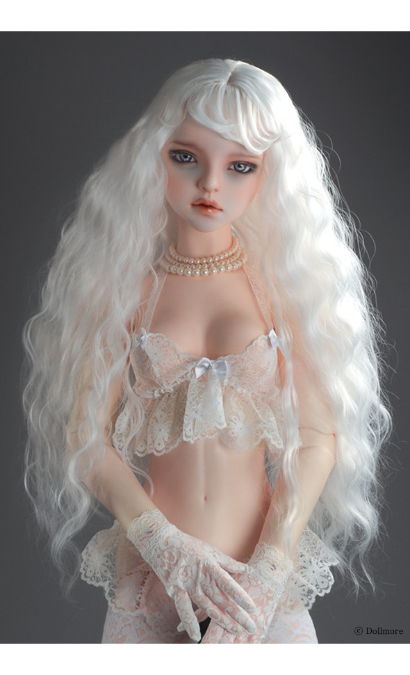 (13-14) Velladia Wig (White)