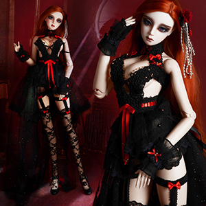 (Limited Costume)Glamor Model F Size - End of the Black Summer Dress Set - LE10