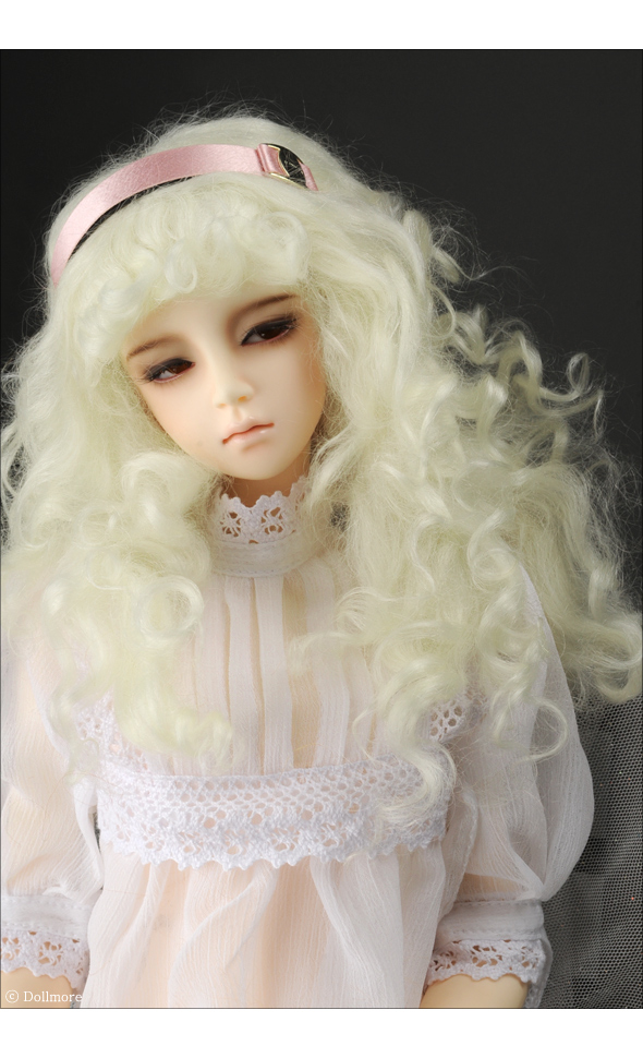 (8-9) Monghanjuc Mohair Wig (Blonde)[D3-2-1]