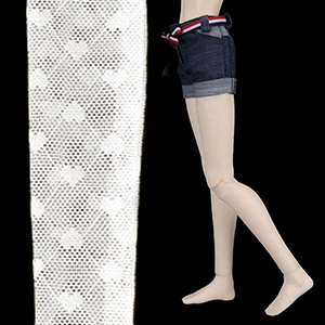 SD - Heart Ami Band Stocking (White)