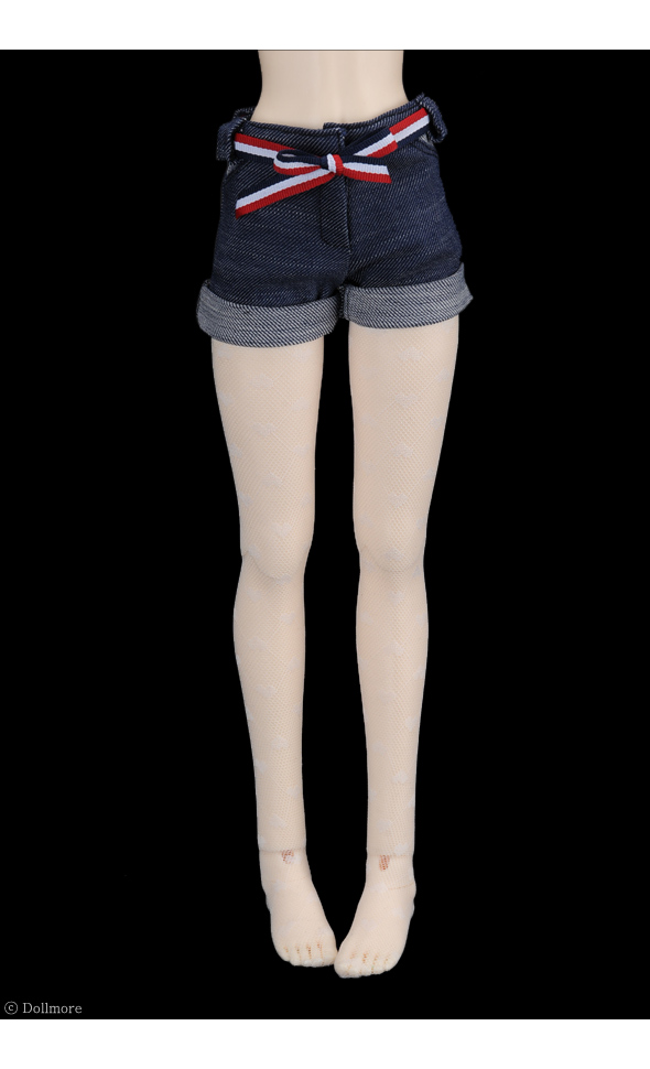 SD - Heart Ami Band Stocking (White)