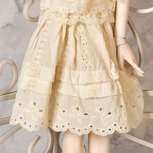 MSD - CS Lace Skirt (Ivory)