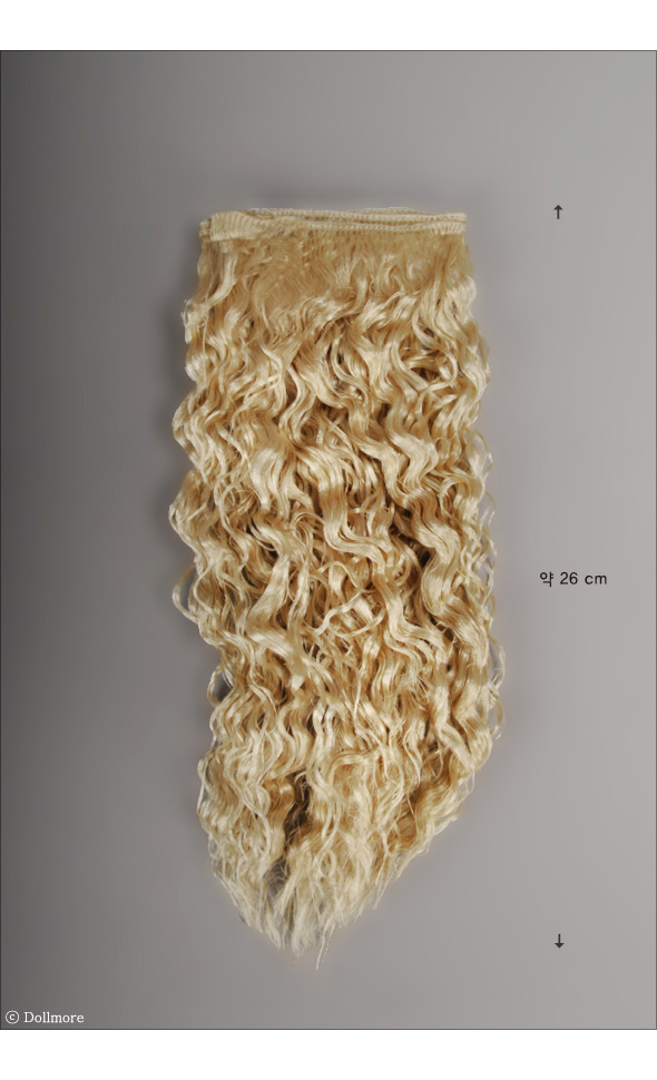 Mohair Soft Long Wave string Hair : Blonde (SM202)