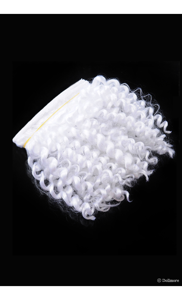 Mohair Wave string Hair(B-type): White (SM101)