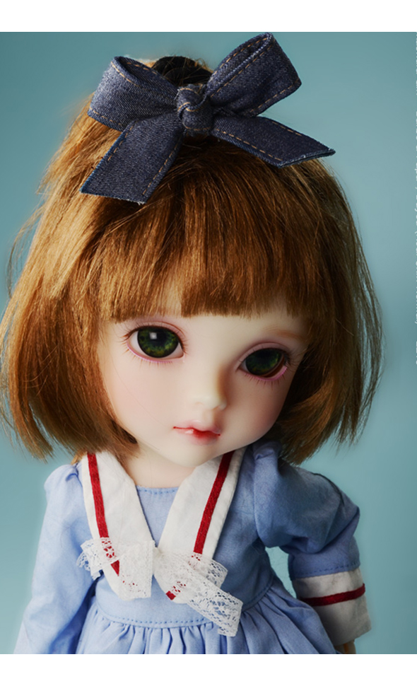 Jeanjja Ribbon hair Band (D.Blue)