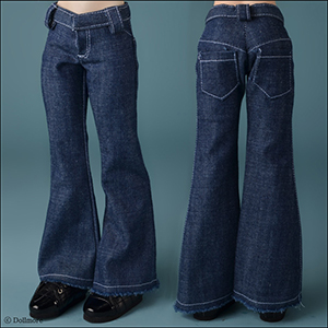 MSD - Soo Flares Pants (Jean Blue)[A6-4-6]