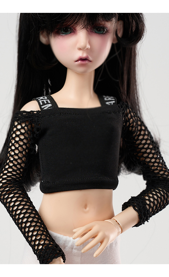 MSD - NL Crop T Shirt (Black)
