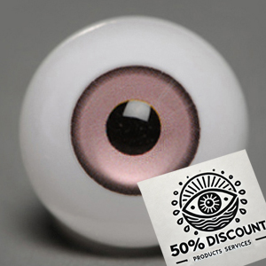 Class B sale) (domestic) Crystal acrylic eyes 16mm - GC16-08 Lilac[N6-3-6]