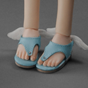 (Damage) MSD - KKM Flip Flop Wing Shoes (Sky)