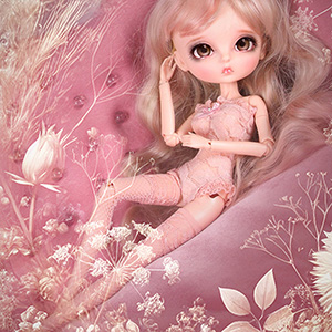 12inch Doll Size - Dress up Underwear Set (Pink)