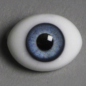 12mm Classic Flat Back Oval Glass Eyes (MA02)