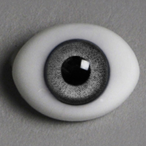 12mm Classic Flat Back Oval Glass Eyes (MA05)