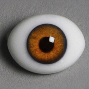 12mm Classic Flat Back Oval Glass Eyes (MA10)
