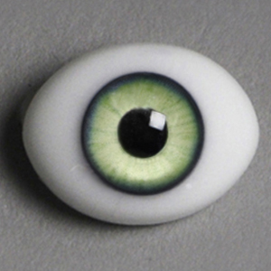 12mm Classic Flat Back Oval Glass Eyes (MA13)