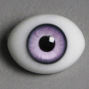 12mm Classic Flat Back Oval Glass Eyes (MA14)