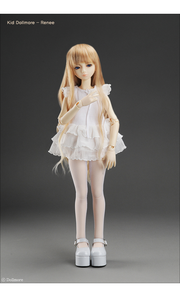 MSD - Mesh MC Panty Stocking (White)