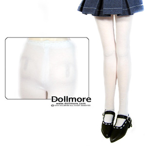 SD - Panty cotton stockings(White)