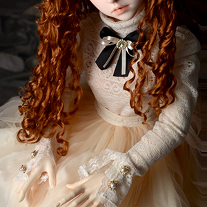 Trinity Doll Size - Madelyn Blouse (Ivory)