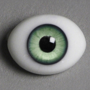 12mm Classic Flat Back Oval Glass Eyes (MA15)