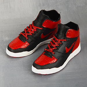 12inch 1/6 HNH BJD Doll Sneakers (Black/5.4cm)