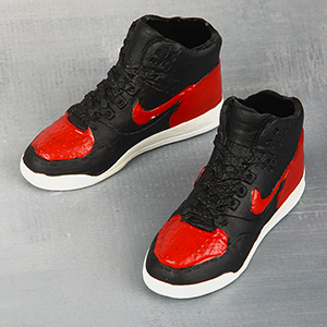 12inch 1/6 HNH BJD Doll Sneakers (Black/4.2cm)