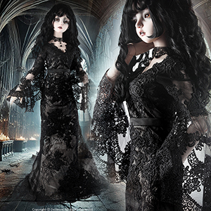 [Limited Dress]Trinity Doll F Size - Ravenna Nocturn Dress Set - LE10