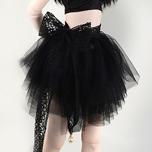 Trinity Doll F Size - Enchanted Ballet Skirt (Black)