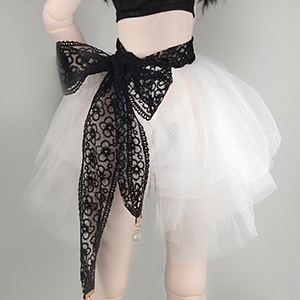 Trinity Doll F Size - Enchanted Ballet Skirt (White)