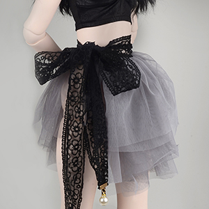Trinity Doll F Size - Enchanted Ballet Skirt (Gray)