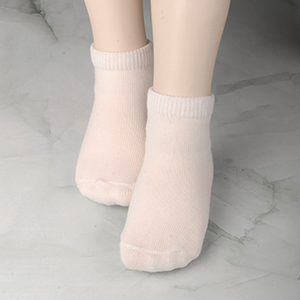 Lusion Doll Size - Claire Basic Socks (White)