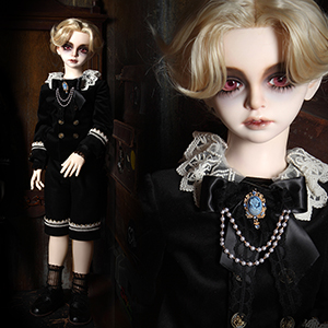 (Limited Outfit) Lusion Boy Size - Crimson Eclipse Outfit Set - LE10