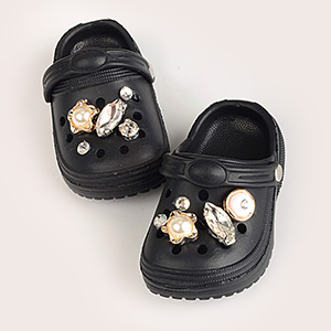 SD & MSD - Rubber Slippers (Black Jewel)
