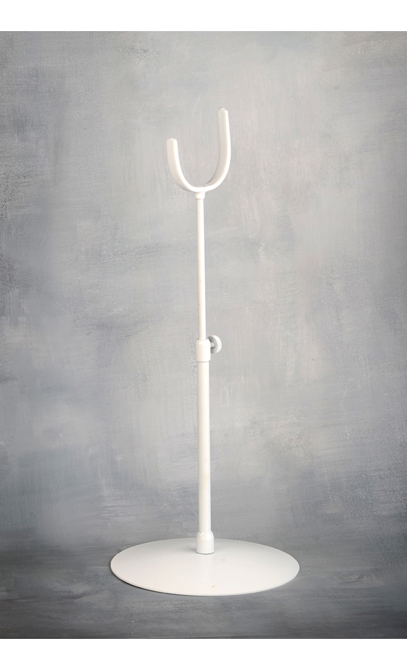 Damage Sale)40cm~60cm Dollmore Saddle Stand For 40cm~60cm Doll (Metal & All White) - LE10