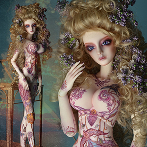 Model Doll - Half Moon ; Tattoo Ipsae - LE10