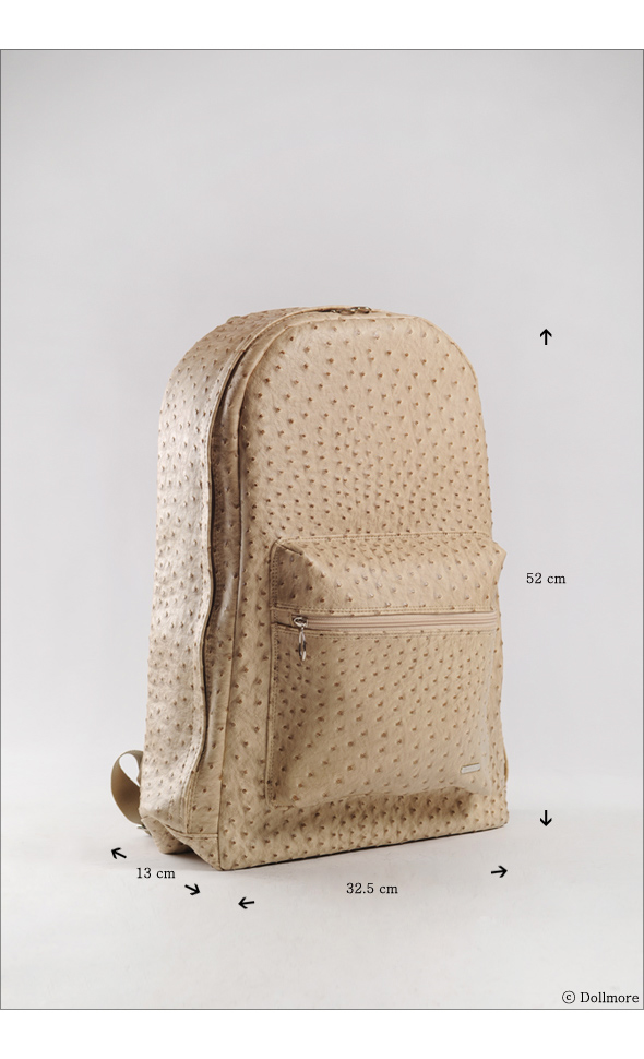 (On Sale)MSD 2-person ball-jointed doll backpack (Beige)