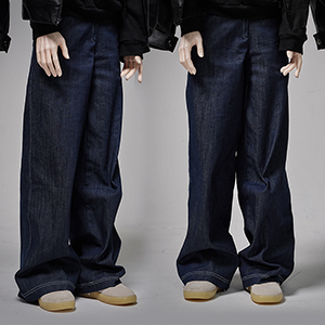 Trinity Doll M Size - Indigo Drift Denim Pants (D Blue)