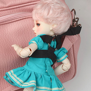 Dollmore Carry Harness – USD Doll Size Clip Strap (Doll Harness Keyring)