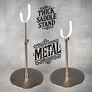 (Pre-Order) Saddle Stand For 40cm~60cm Doll (Flat Metal & White)