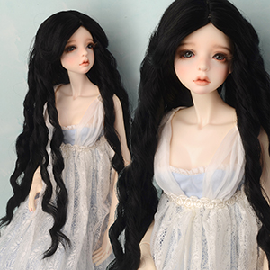 (8-9) Eloria Long Wig (Black)