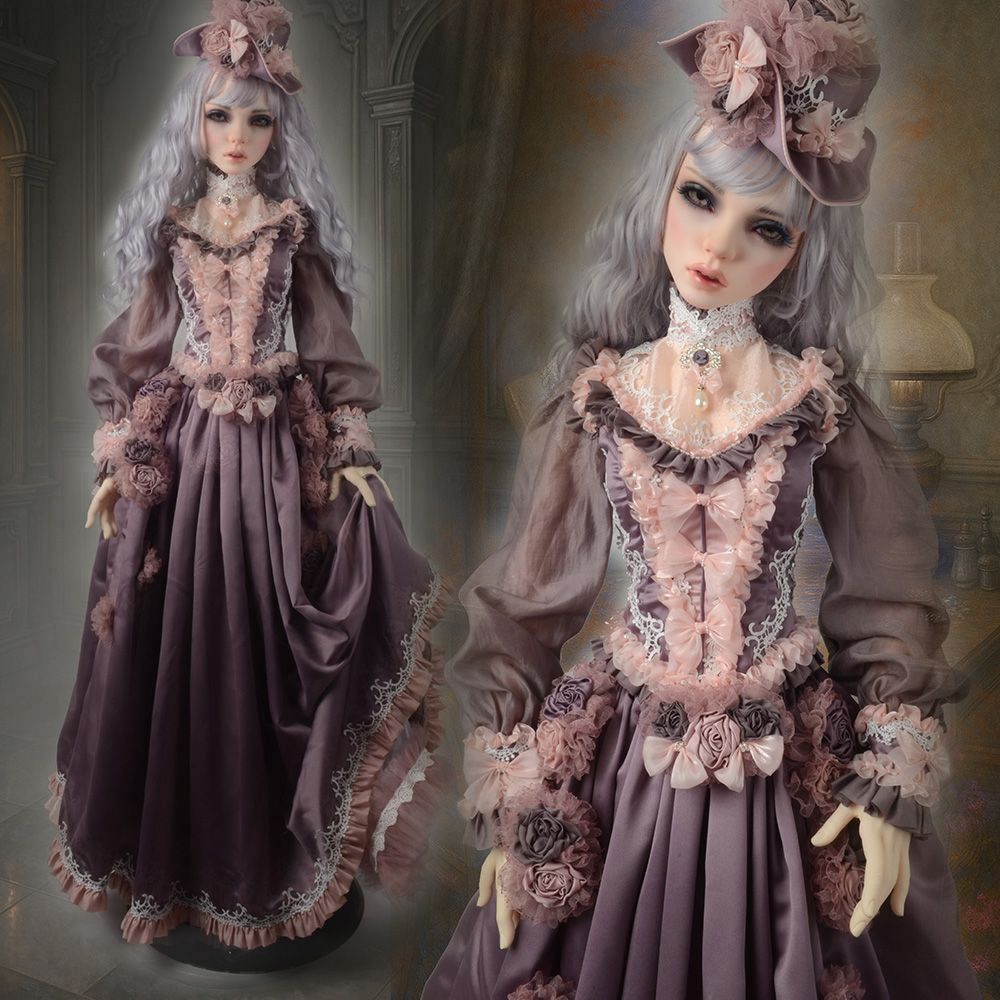 Trinity Doll F Size - Rosewood Grace Dress Set - LE10