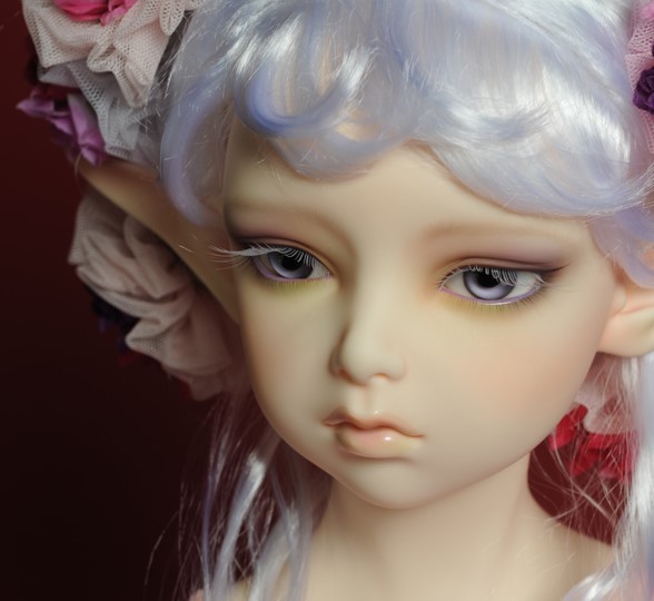 Lusion Doll Size - Elf Dahlia Head (Normal)( no face-up)