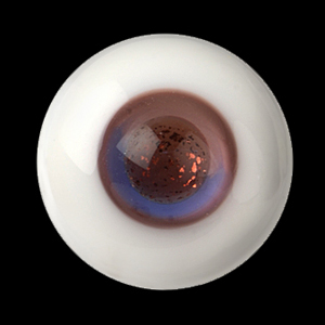 12mm Round Glass Eyes (VV Violet)