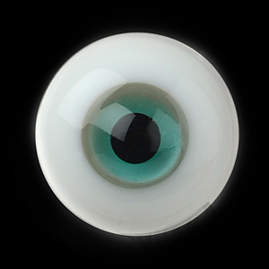 12mm Round Glass Eyes (SH87 Green)