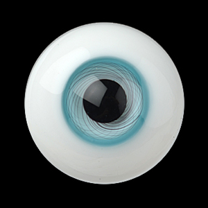 22mm Round Glass Eyes (LW05 Blue)