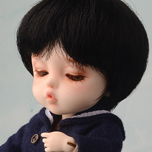 (5) Plump Short Wig (Black)