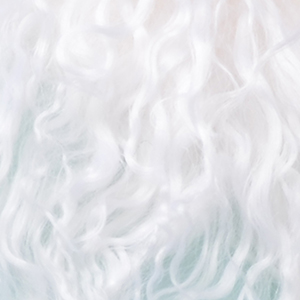 Dollmore Natural Wave Mohair (including mohair/skin)/White