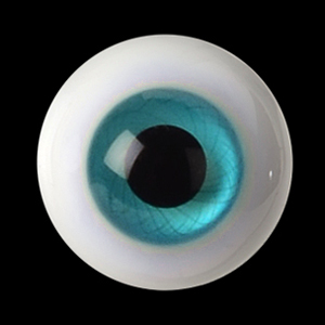12mm Round Glass Eyes (LW06 Blue)