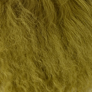 Dollmore Natural Wave Mohair (including mohair/skin)/Antique Olive Mustard